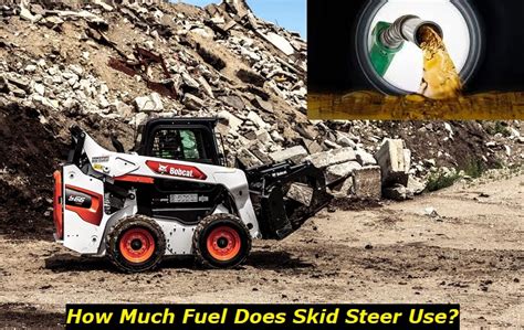 how much diesel does a skid steer use|2005 skidsteer fuel consumption.